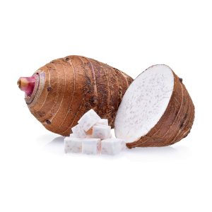 Frozen Taro dice